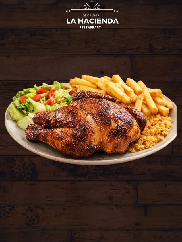 1/2 Roasted Chicken.