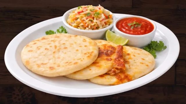 Pupusas (Lunch).
