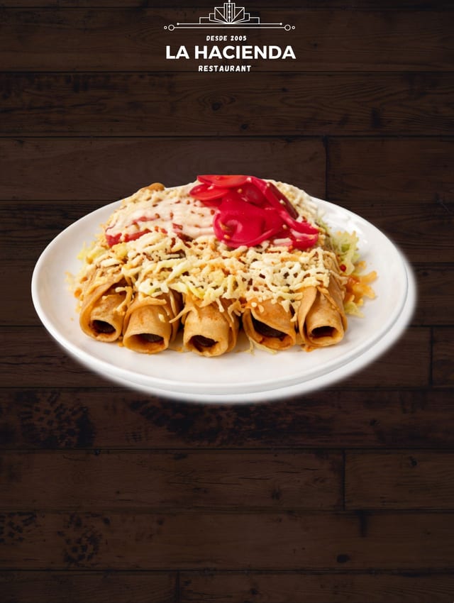Tacos Dorados (Happy Hour).