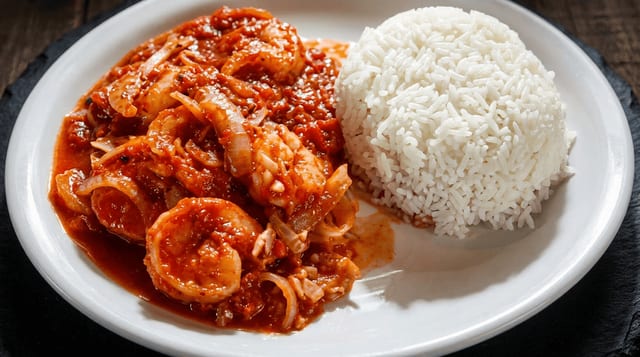 Camarones a la Diabla (Lunch).