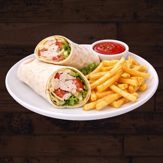 Caesar Shrimp Wrap