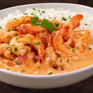 Camarones Encremados (Lunch)