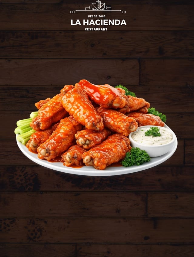 La Hacienda Wing Fiesta.