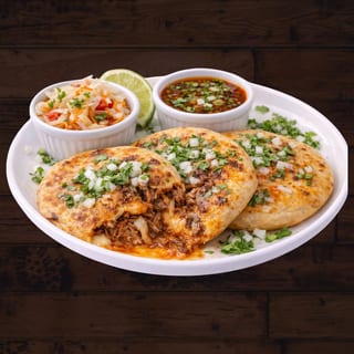 Pupusa de Birria