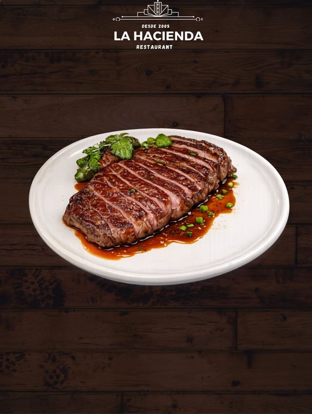 NY Strip Steak.