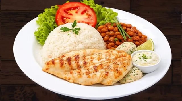 Grilled Chicken Breast (Lunch).