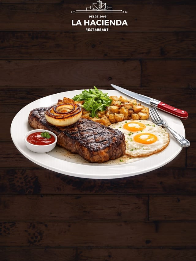 Steak & Eggs.