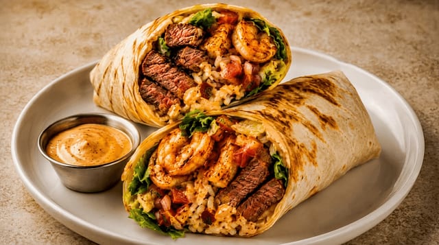 Surf & Turf Wrap.