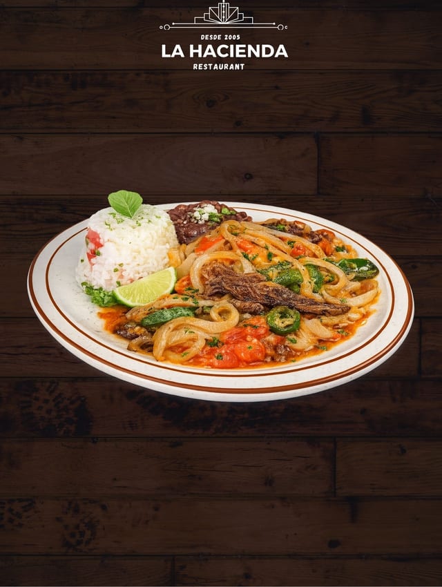Bistec Encebollado.