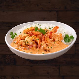 Shrimp in Cream